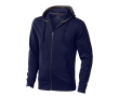 Cotton and polyester branded hoodie, 300 g/m², Elevate Life colour navy-blue