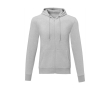 Men’s cotton hoodie, 240 g/m², Elevate Essentials colour light grey