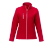 Women's softshell jacket made of polyester, 250 g/m², Elevate Essentials colour red