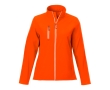 Women's softshell jacket made of polyester, 250 g/m², Elevate Essentials colour orange