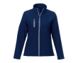 Women's softshell jacket made of polyester, 250 g/m², Elevate Essentials colour navy-blue