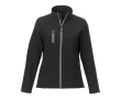 Women's softshell jacket made of polyester, 250 g/m², Elevate Essentials colour black