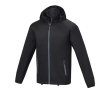 Waterproof jacket, nylon 280T and polyester, 60 g/m², Elevate Essentials colour black