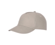 Cotton cap with hook-and-loop closure, 175 g/m² colour ivory