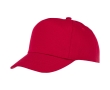 Cool cotton kids’ cap, 175 g/m² colour red