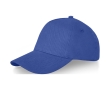 Cotton cap with buckle, 260 g/m² colour blue
