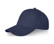 Cotton cap with buckle, 260 g/m² colour navy-blue
