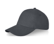 Cotton cap with buckle, 260 g/m² colour dark grey