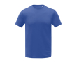 T-shirt with embroidered logo, polyester, 105 g/m², Elevate Essentials colour blue