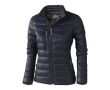 Women's down and nylon 20T jacket, 115 g/m², Elevate Life colour navy-blue