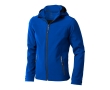 Waterproof polyester softshell jacket 300 g/m², Elevate Life colour blue