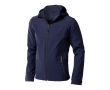 Waterproof polyester softshell jacket 300 g/m², Elevate Life colour navy-blue