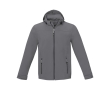 Waterproof polyester softshell jacket 300 g/m², Elevate Life colour grey