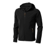 Waterproof polyester softshell jacket 300 g/m², Elevate Life colour black