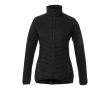 Women's bicolor jacket made of polyester, 380T, Elevate Life colour black