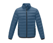Men’s down jacket in polyester, 164 g/m², Elevate Life colour cyan blue
