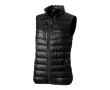 Women's gilet made of nylon 20D and down 115 g/m², Elevate Life colour black