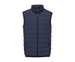 Men’s down gilet in polyester, 164 g/m², Elevate Life colour navy-blue