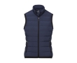 Women’s down vest in polyester, 164 g/m², Elevate Life colour navy-blue