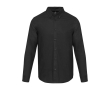 Men’s long-sleeve Oxford shirt with button-down collar Elevate colour black