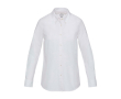 Women’s long-sleeve oxford shirt with straight cut Elevate colour white