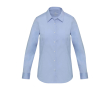 Women’s poplin shirt with long sleeves and straight fit 133 g/m2 Elevate colour light blue