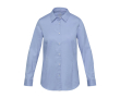 Women’s long-sleeve cotton twill shirt 185 g/m2 Elevate colour light blue