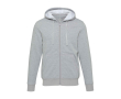 Unisex recycled cotton and polyester hoodie with sherpa lining Elevate colour marbled grey