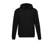 Unisex hoodie with brushed interior 280g/m2 Elevate colour black