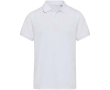Unisex short-sleeve cotton-blend polo shirt 220 g/m² Elevate colour white