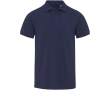 Unisex short-sleeve cotton-blend polo shirt 220 g/m² Elevate colour navy-blue