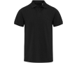 Unisex short-sleeve cotton-blend polo shirt 220 g/m² Elevate colour black