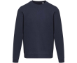 Unisex crew neck sweatshirt with brushed interior 280 g/m2 Elevate colour navy-blue