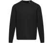 Unisex crew neck sweatshirt with brushed interior 280 g/m2 Elevate colour black