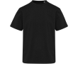 Oversized organic cotton T-shirt with 260 g/m2 weight Elevate colour black