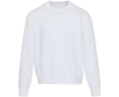 Oversized crew neck eco cotton sweatshirt 280 g/m2 Elevate colour white