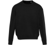 Oversized crew neck eco cotton sweatshirt 280 g/m2 Elevate colour black