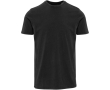Men's short-sleeved ring-spun cotton T-shirt 160 g/m2 Elevate colour black
