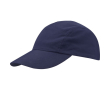 Waterproof nylon cap with sun protection 105 g/m2 colour navy-blue
