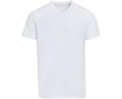 Unisex short-sleeve V-neck organic cotton T-shirt 200 g/m2 Elevate colour white