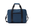 Laptop bags with logo, shoulder strap and trolley sleeve colour blue