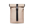 Bike backpack or handbag in vegan leather colour beige