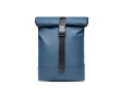 Bike backpack or handbag in vegan leather colour blue