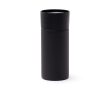 Steel thermal mug with one-hand opening, 300 ml colour black