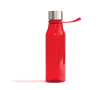 Tritan sports bottle with hanging loop, 600 ml colour red