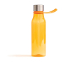 Tritan sports bottle with hanging loop, 600 ml colour orange