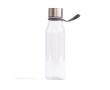 Tritan sports bottle with hanging loop, 600 ml colour transparent