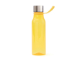 Tritan sports bottle with hanging loop, 600 ml colour yellow