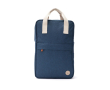Premium recycled cooler backpack with multiple pockets colour blue