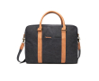 Elegant padded recycled laptop briefcase, 16\" colour black
